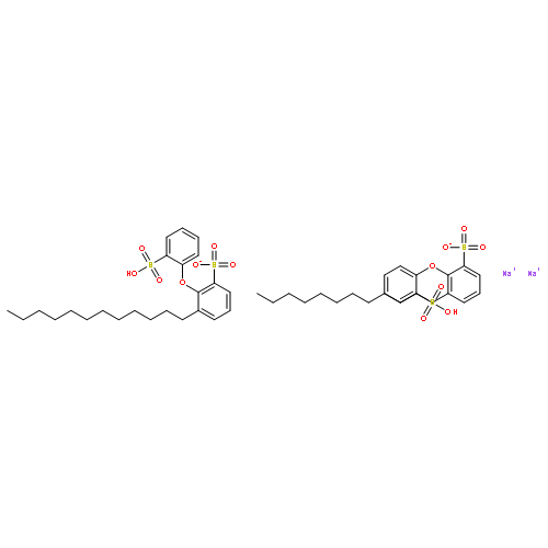 Benzenesulfonic acid,dodecyl(sulfophenoxy)-, sodium salt (1:2)