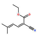 2,4-Hexadienoic acid, 2-cyano-5-methyl-, ethyl ester