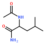 Pentanamide,2-(acetylamino)-4-methyl-, (2S)-