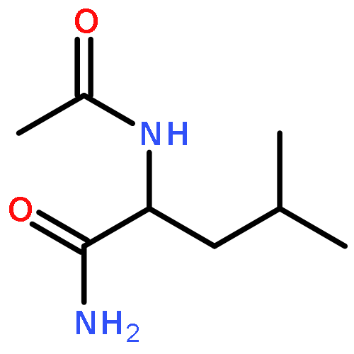 Pentanamide,2-(acetylamino)-4-methyl-, (2S)-