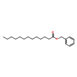 Tridecanoic acid, phenylmethyl ester