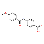 Benzoic acid, 4-[(4-methoxybenzoyl)amino]-