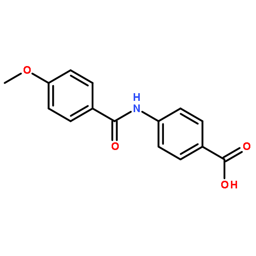 Benzoic acid, 4-[(4-methoxybenzoyl)amino]-