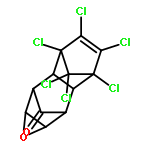 2,7:3,6-Dimethanonaphth[2,3-b]oxiren-8-one,3,4,5,6,9,9-hexachloro-1a,2,2a,3,6,6a,7,7a-octahydro-,(1aR,2R,2aR,3R,6S,6aS,7S,7aS)-rel- (9CI)