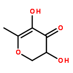 4H-Pyran-4-one,2,3-dihydro-3,5-dihydroxy-6-methyl-