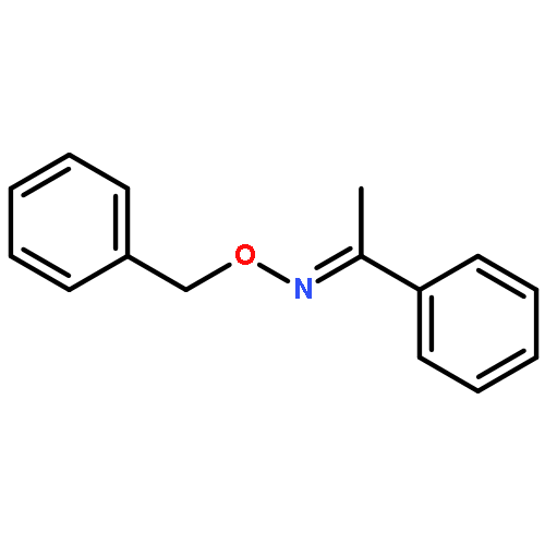 Ethanone, 1-phenyl-, O-(phenylmethyl)oxime