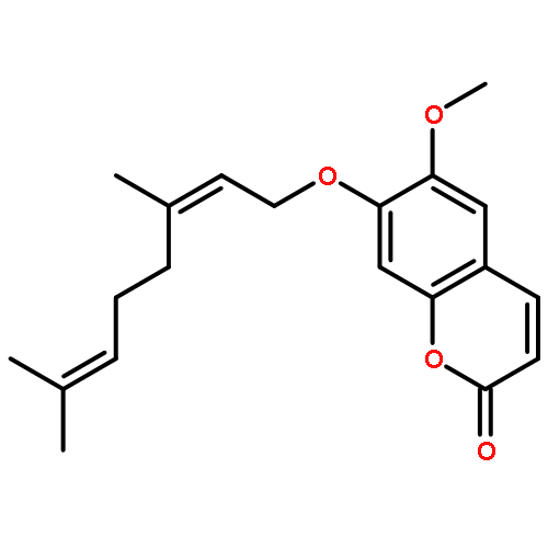 7-((3,7-Dimethylocta-2,6-dien-1-yl)oxy)-6-methoxy-2H-chromen-2-one