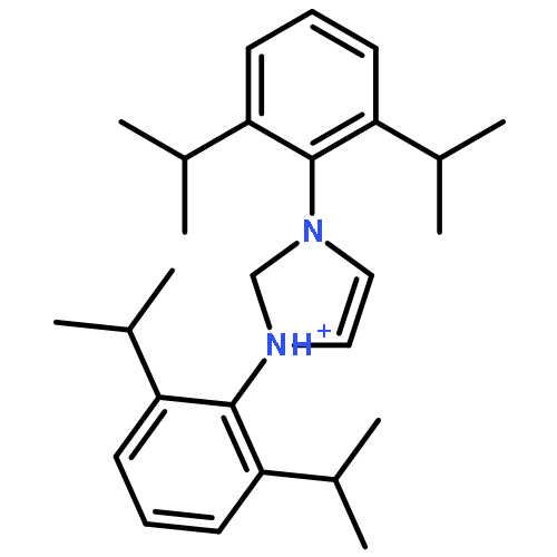 1H-Imidazolium, 1,3-bis[2,6-bis(1-methylethyl)phenyl]-