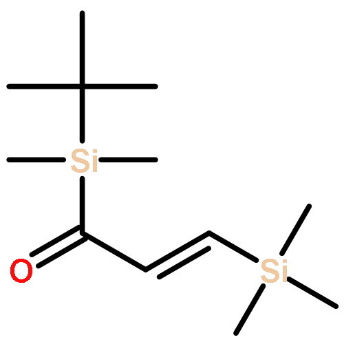 Silane, (1,1-dimethylethyl)dimethyl[1-oxo-3-(trimethylsilyl)-2-propenyl]-