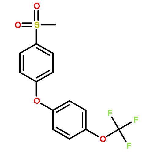 1-(4-methylsulfonylphenoxy)-4-(trifluoromethoxy)benzene