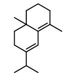 4,8a-dimethyl-6-(propan-2-yl)-1,2,3,7,8,8a-hexahydronaphthalene