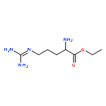 Ethyl (2s)-2-amino-5-(diaminomethylideneamino)pentanoate