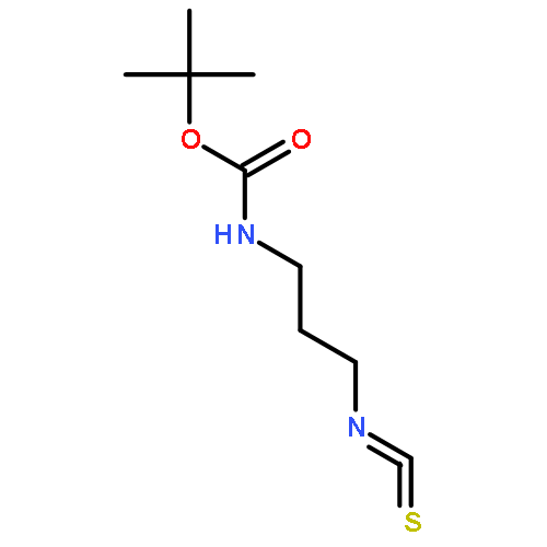 Carbamic acid,N-(3-isothiocyanatopropyl)-, 1,1-dimethylethyl ester