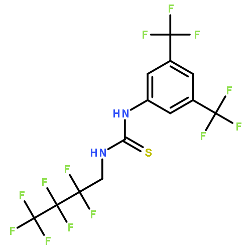 Thiourea,N-[3,5-bis(trifluoromethyl)phenyl]-N'-(2,2,3,3,4,4,4-heptafluorobutyl)-