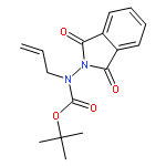 Carbamic acid, (1,3-dihydro-1,3-dioxo-2H-isoindol-2-yl)-2-propenyl-,
1,1-dimethylethyl ester