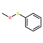 Benzenesulfenic acid,methyl ester