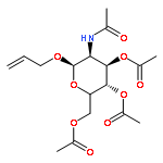 b-D-Glucopyranoside, 2-propen-1-yl2-(acetylamino)-2-deoxy-, 3,4,6-triacetate