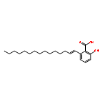 2-hydroxy-6-[(1E)-pentadec-1-en-1-yl]benzoic acid