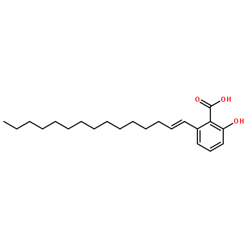 2-hydroxy-6-[(1E)-pentadec-1-en-1-yl]benzoic acid