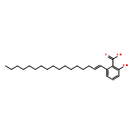 2-[(1E)-heptadec-1-en-1-yl]-6-hydroxybenzoic acid