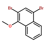 Naphthalene, 2,4-dibromo-1-methoxy-