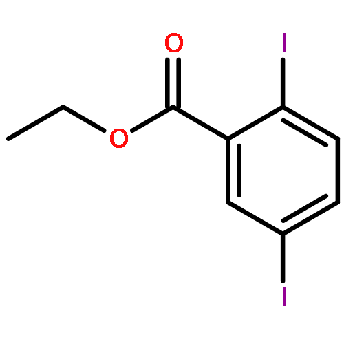 Benzoic acid,2,5-diiodo-, ethyl ester