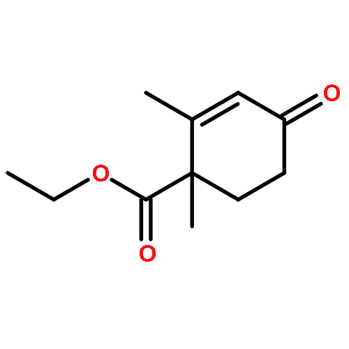 2-Cyclohexene-1-carboxylic acid, 1,2-dimethyl-4-oxo-, ethyl ester