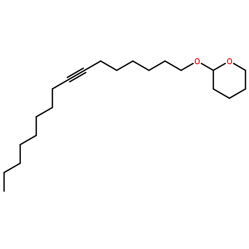 2H-Pyran, 2-(7-hexadecynyloxy)tetrahydro-