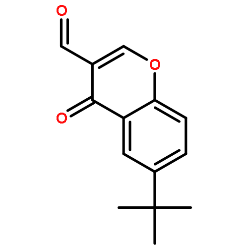 4H-1-Benzopyran-3-carboxaldehyde,6-(1,1-dimethylethyl)-4-oxo-