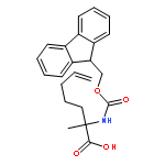 (R)-2-((((9H-Fluoren-9-yl)methoxy)carbonyl)amino)-2-methylhept-6-enoic acid