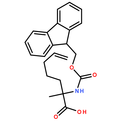 (R)-2-((((9H-Fluoren-9-yl)methoxy)carbonyl)amino)-2-methylhept-6-enoic acid