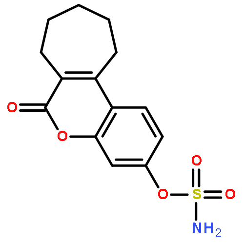 Sulfamic acid,6,7,8,9,10,11-hexahydro-6-oxobenzo[b]cyclohepta[d]pyran-3-yl ester