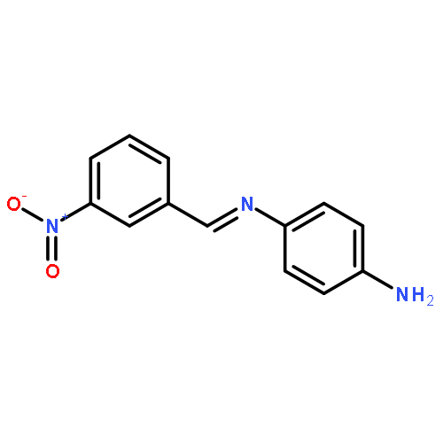 1,4-Benzenediamine, N-[(3-nitrophenyl)methylene]-