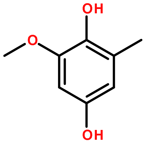 1,4-Benzenediol, 2-methoxy-6-methyl-