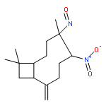 Bicyclo[7.2.0]undecane,6,10,10-trimethyl-2-methylene-5-nitro-6-nitroso-