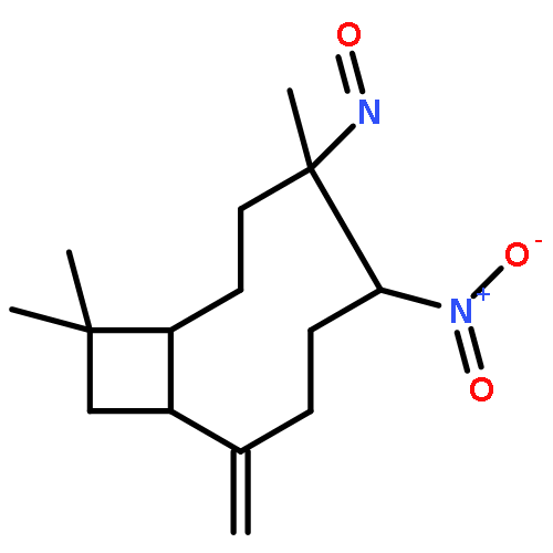 Bicyclo[7.2.0]undecane,6,10,10-trimethyl-2-methylene-5-nitro-6-nitroso-