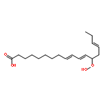 9,11,15-Octadecatrienoicacid, 13-hydroperoxy-, (9Z,11E,15Z)-