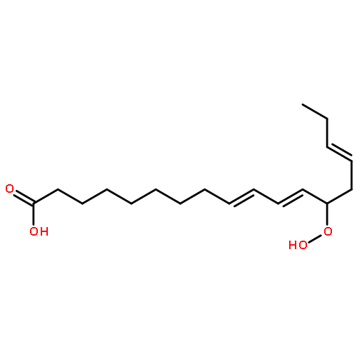 9,11,15-Octadecatrienoicacid, 13-hydroperoxy-, (9Z,11E,15Z)-