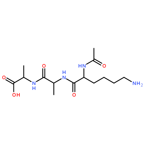 D-Alanine,N2-acetyl-L-lysyl-D-alanyl-