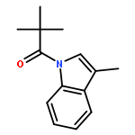 1H-Indole, 1-(2,2-dimethyl-1-oxopropyl)-3-methyl-