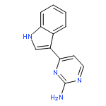 2-Pyrimidinamine, 4-(1H-indol-3-yl)-