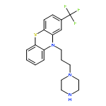 10H-Phenothiazine,10-[3-(1-piperazinyl)propyl]-2-(trifluoromethyl)-