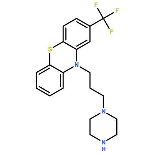 10H-Phenothiazine,10-[3-(1-piperazinyl)propyl]-2-(trifluoromethyl)-