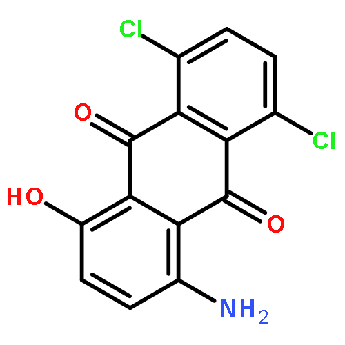 9,10-Anthracenedione, 1-amino-5,8-dichloro-4-hydroxy-