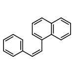 Naphthalene, 1-[(1Z)-2-phenylethenyl]-