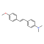 Benzenamine,4-[(1E)-2-(4-methoxyphenyl)ethenyl]-N,N-dimethyl-