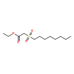 ethyl (octylsulfonyl)acetate