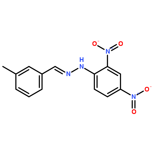 Benzaldehyde,3-methyl-, 2-(2,4-dinitrophenyl)hydrazone