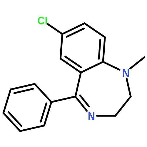 1H-1,4-Benzodiazepine,7-chloro-2,3-dihydro-1-methyl-5-phenyl-