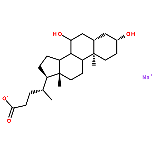 Cholan-24-oic acid,3,7-dihydroxy-, sodium salt (1:1), (3a,5b,7b)-